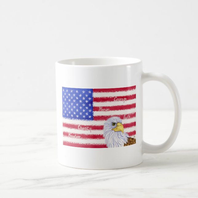 American Spirit Coffee Mug (Right)