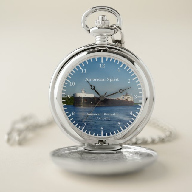 American Spirit pocket watch (Inside)