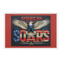 "American Spirit Soars" Acrylic Wall Art