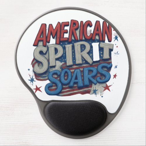 American Spirit Soars Gel Mouse Pad