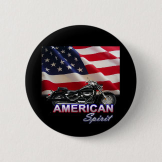 American Spirit TV Motorcycle Show Button