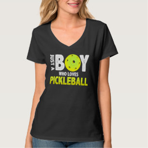 American Sport Fan Pickleball Boys Batter Pickleb T-Shirt