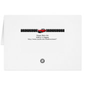 American Sports Car Cards (Back Horizontal)