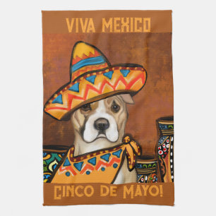 AMERICAN STAFFORDSHIRE      KITCHEN TOWEL