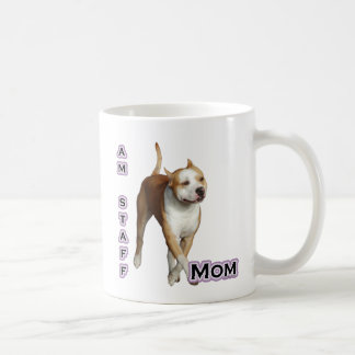 American Staffordshire Mom 4 Coffee Mug