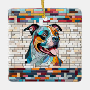 American Staffordshire Terrier - Amstaff Ceramic Ornament