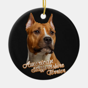 American Staffordshire Terrier - Amstaff Ceramic Ornament