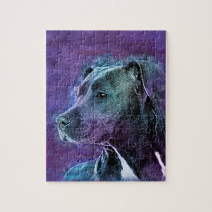 American Staffordshire Terrier - Amstaff Jigsaw Puzzle