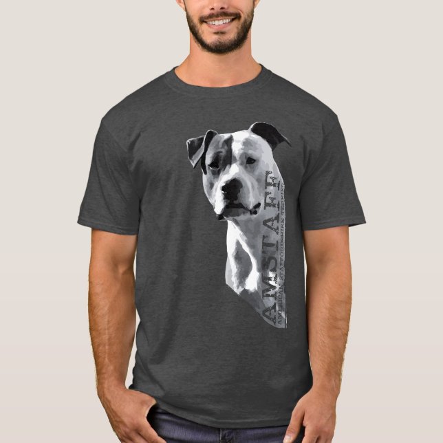 American Staffordshire Terrier - Amstaff T-Shirt (Front)