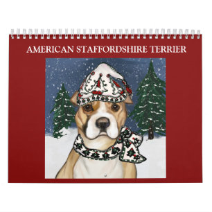 AMERICAN STAFFORDSHIRE TERRIER  CALENDAR