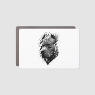 American Staffordshire Terrier Car Magnet