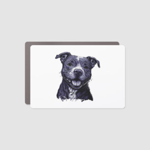 American Staffordshire Terrier    Car Magnet