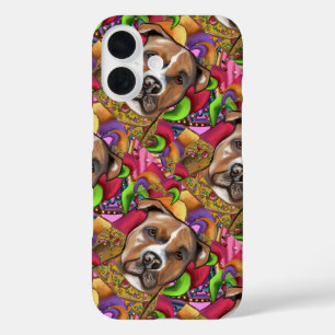 AMERICAN STAFFORDSHIRE TERRIER iPhone 16 CASE