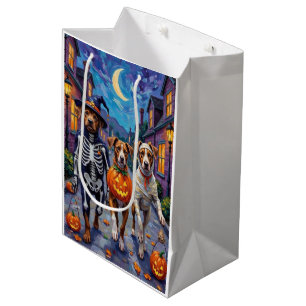 American Staffordshire Terrier Dogs Halloween Medium Gift Bag