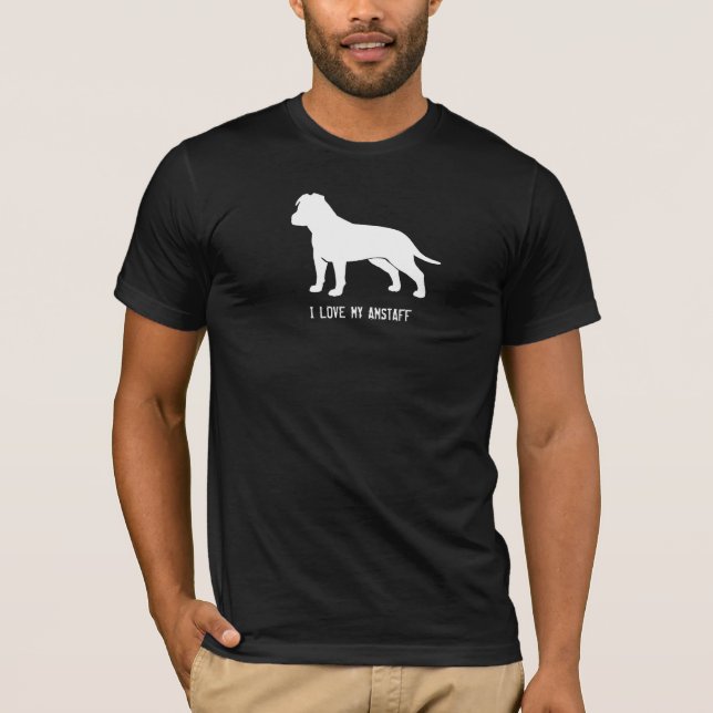 American Staffordshire Terrier (Floppy Ears) T-Shirt (Front)