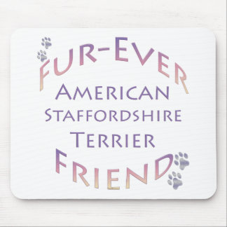 American Staffordshire Terrier Furever Mouse Pad
