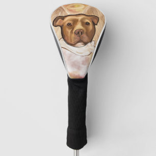 AMERICAN STAFFORDSHIRE TERRIER GOLF HEAD COVER