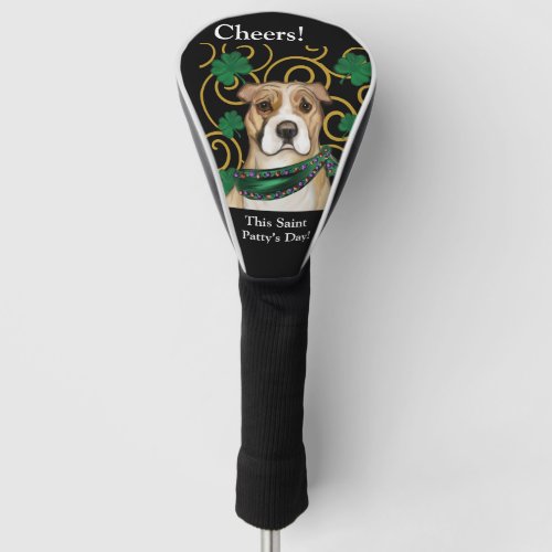 AMERICAN STAFFORDSHIRE TERRIER      GOLF HEAD COVER