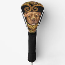 AMERICAN STAFFORDSHIRE TERRIER  GOLF HEAD COVER