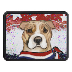 AMERICAN STAFFORDSHIRE TERRIER HITCH COVER