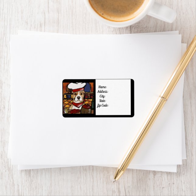 AMERICAN STAFFORDSHIRE TERRIER        LABEL (Insitu)