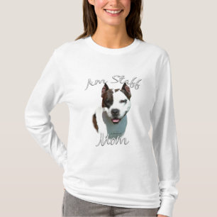 American Staffordshire Terrier Mom 2 T-Shirt