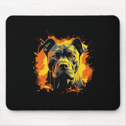 American Staffordshire Terrier  Mouse Pad