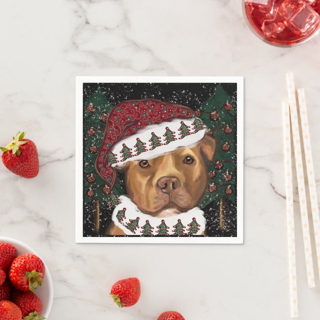 American Staffordshire Terrier  Napkins (Insitu)