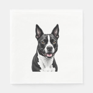 American Staffordshire Terrier Napkins