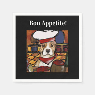 AMERICAN STAFFORDSHIRE TERRIER NAPKINS
