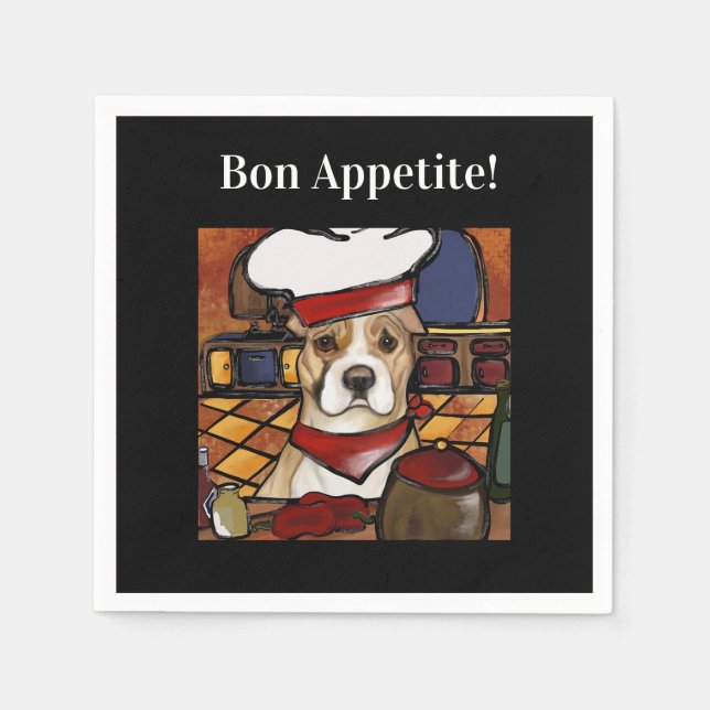 AMERICAN STAFFORDSHIRE TERRIER              NAPKINS (Front)
