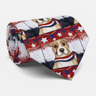 AMERICAN STAFFORDSHIRE TERRIER NECK TIE