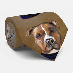 AMERICAN STAFFORDSHIRE TERRIER  NECK TIE