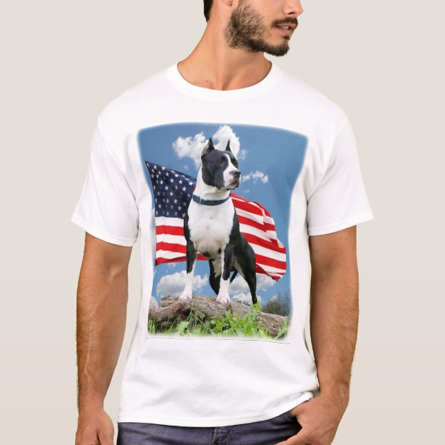 American Staffordshire Terrier (Pit Bull) Shirt (Front)