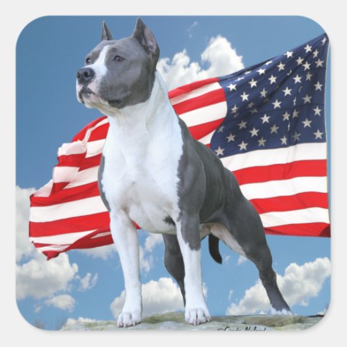 American Staffordshire Terrier Pit Bull stickers