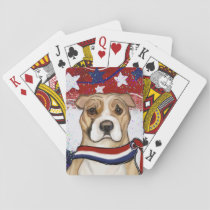 AMERICAN STAFFORDSHIRE TERRIER      POKER CARDS