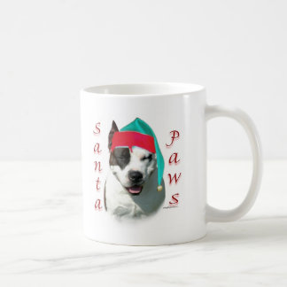 American Staffordshire Terrier Santa Paws Coffee Mug