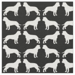 American Staffordshire Terrier Silhouettes AmStaff Fabric