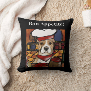 AMERICAN STAFFORDSHIRE TERRIER            THROW PILLOW