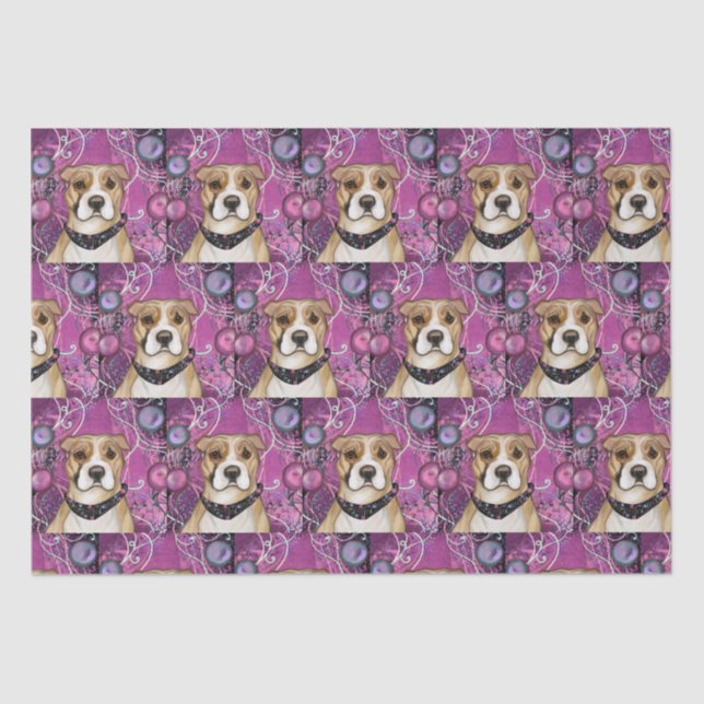 AMERICAN STAFFORDSHIRE TERRIER              TISSUE PAPER (Front)