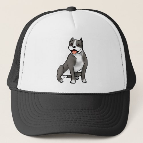 American Staffordshire Terrier Trucker Hat