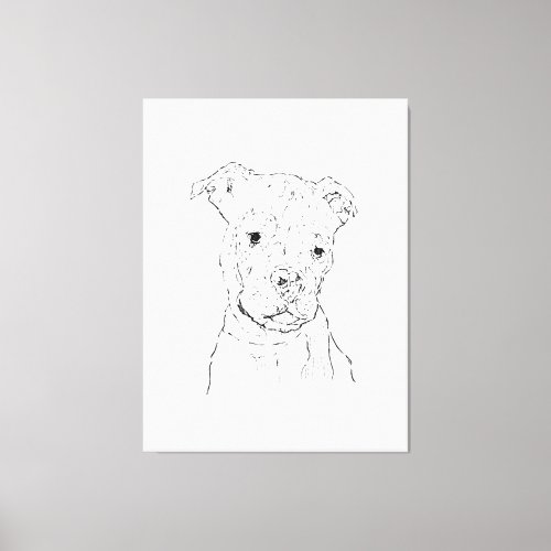 American Staffordshire Terrier Wall Art Decor