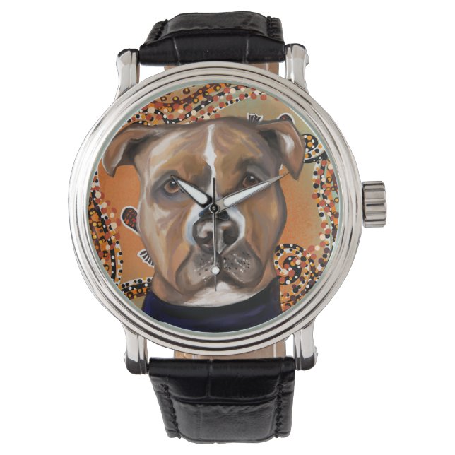 AMERICAN STAFFORDSHIRE TERRIER        WATCH (Front)
