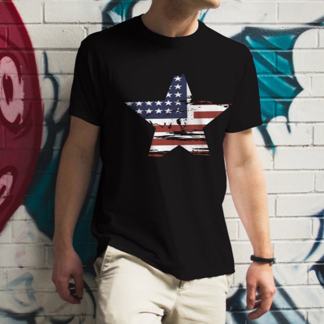 American Star Flag T-shirt (Creator Uploaded)