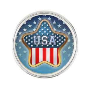 American Star Pin
