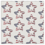 American Stars and Stripes Star Pattern Patriotic Fabric