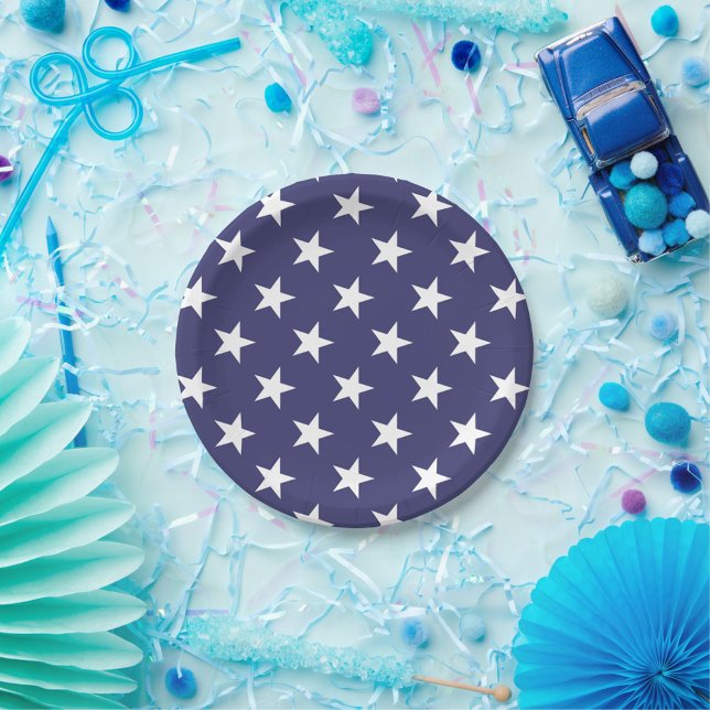 American Stars Paper Plate (Creator Uploaded)