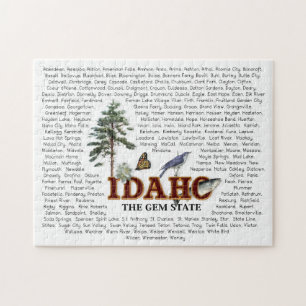 American States - Idaho Jigsaw Puzzle