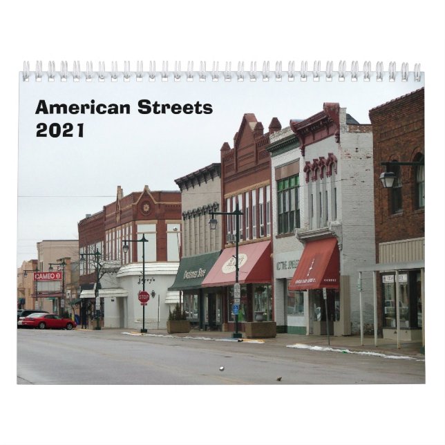American Streets Calendar - 2021 (Cover)