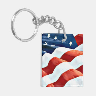 "American Style" Acrylic Keychain